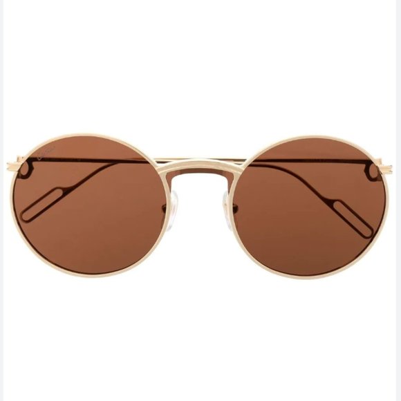 Cartier Eyewear C de Cartier round-frame sunglasses